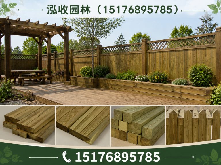 通化京津冀防腐木工程展示图