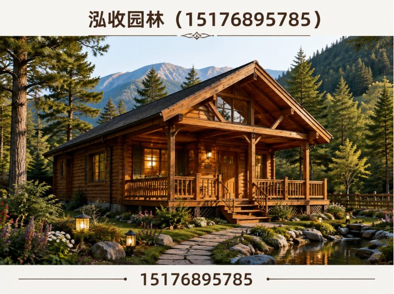 通化防腐木展示图