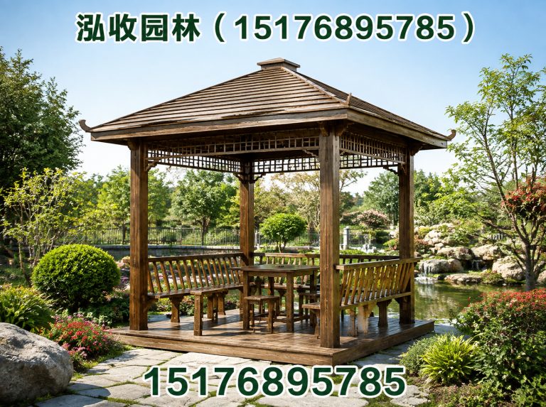 通化塑木地板展示图